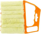 Window Venetian Blind Cleaner Duster Tool Removable Washable 7 Fingers Dusting Cleaner and Air Vent Cleaner for Cleaning Blinds Air Conditioner