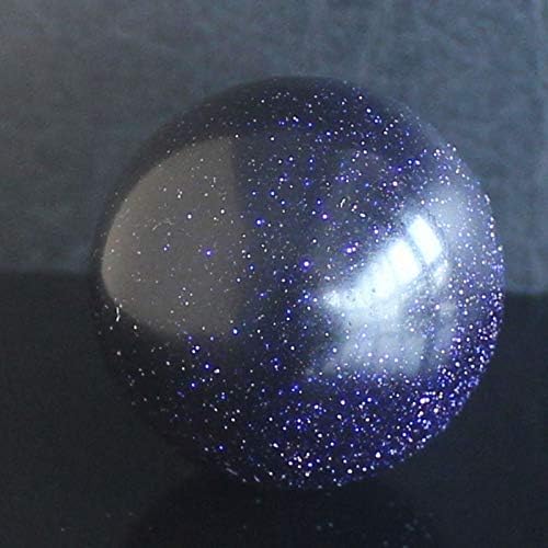 30mm Gemstone Crystal Quartz Blue Goldstone Sphere Ball Chakra Healing Crystal Reiki Crafts