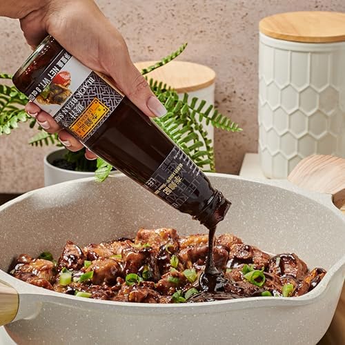 Lee Kum Kee Black Bean Sauce (8 oz - 1 Pack), Aromatic & Savory All-Purpose Seasoning, Perfect for Marinades, Stir-Frying, Drizzling, Dips, Steamed & Braised Dishes, & Sauce Mixtures