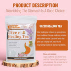 Wins Town Ulcer Healing Tea, Relief Gastritis and Stomachache, Support Daily Stomach Nourishing, 30 Tea Bags