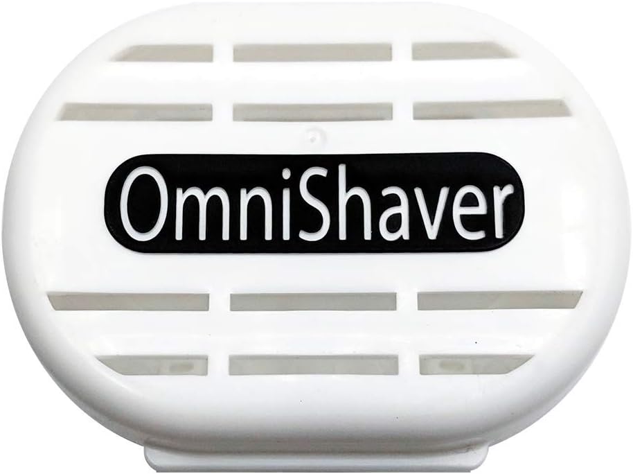 Omnishaver Case Razor Keep Your Omnishaver Away from Dirt and Dust, Case for Razor to Avoid Blunt and Damaged Blades - White