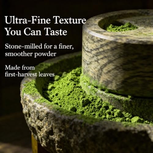Japanese Ceremonial Grade Matcha Powder – USDA Organic | 3oz Tin | Smooth Taste with Low Bitterness | Calm, Clear Energy | Pure Matcha