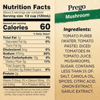 Prego Mushroom Pasta Sauce, 24 oz Jar