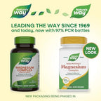 Nature's Way Magnesium Complex, Supports Muscle Relaxation*, Muscle Function*, Promotes a Sense of Calm*, Magnesium Citrate and Oxide, 100 Capsules (Packaging May Vary)