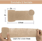 [12 Pack-3" x5Yards] MINGYUE Self Adhesive Bandage Wrap,Athletic Tape,Sports Tape,Wrist and Ankle Wrap Tape,Cohesive Bandage for Vet Wrap(12 Colors)