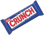 CRUNCH Full-Size Candy Bar, Creamy Milk Chocolate with Crunchy Crisped Rice, 36 Individually Wrapped Bars, 1.55 oz Each