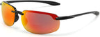 Light Wrap Around Fishing/Driving Polarized Bifocal Reading Sunglasses x1.5 x2.0 x2.5 for Men Women Sport Sun Readers
