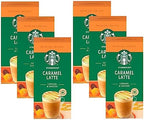 Starbucks Caramel Latte Premium Instant Coffee, 5 Sachets, (Pack of 6, Total 30 Sachets)