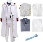 Men Garp Costume Garp White Uniform Adult Outfit Halloween Suit