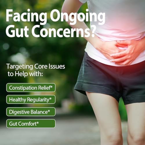 NutriSphere Probiotic Capsules – 10 Billion CFU, 9 Strains, 16 Plant Extracts with Prebiotics for Digestive Health - Support Occasional Constipation, Gas & Bloating for Women/Men, Bowel-Boosting