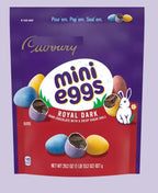 Mini Eggs Dark Chocolate Candy 29.2 oz Approx 250 Pieces All Kosher Dairy Eggs With A Crisp Sugar Shell Bulk Pack of Royal Dark Chocolate in Resealable Bag