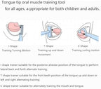 3pcs Kids Tongue Tip Lateralization Elevation Tools Tongue Tip Exercise Set Oral Muscle Training Tool Autism Speech Therapy Tools (Purple)