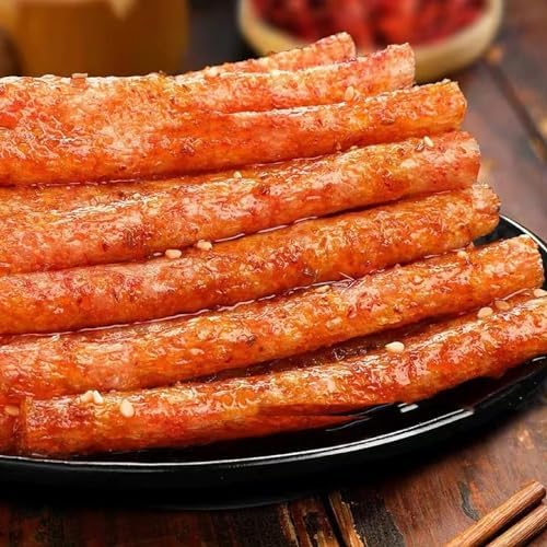 Spicy Strip Small Gluten Latiao Snack Food - Chinese Special Classic Handmade Spicy Gluten Latiao Delicious Snacking, Fragrant Flavour, 4 combinations Packed(4-Pack Combination)