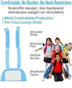 Medical Kids Arm Sling, Breathable, Soft & Comfort, Adjustable, Toddler Children Pediatric Rotator Cuff, Elbow Support for Broken, Fractured Arm & Shoulder Injury, Immobilizer Band (Blue)