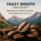 Vertical Grind First Ascent – Arabica Ground Coffee Dark Roast, Small-Batch Roasted, Bold Smooth Flavor, Dark chocolate smoky finish, Adventure-Inspired Premium Coffee, All Brewing Methods, 12 oz
