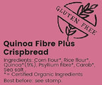 Amisa Organic Gluten Free Quinoa Fibre Plus Crispbread - 100g