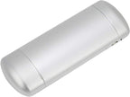 EZESO Glasses Case Spectacle Case Box Aluminum Lattice Nearsighted Eyeglass Case for Small Frame (2 pcs Lattice Silver)