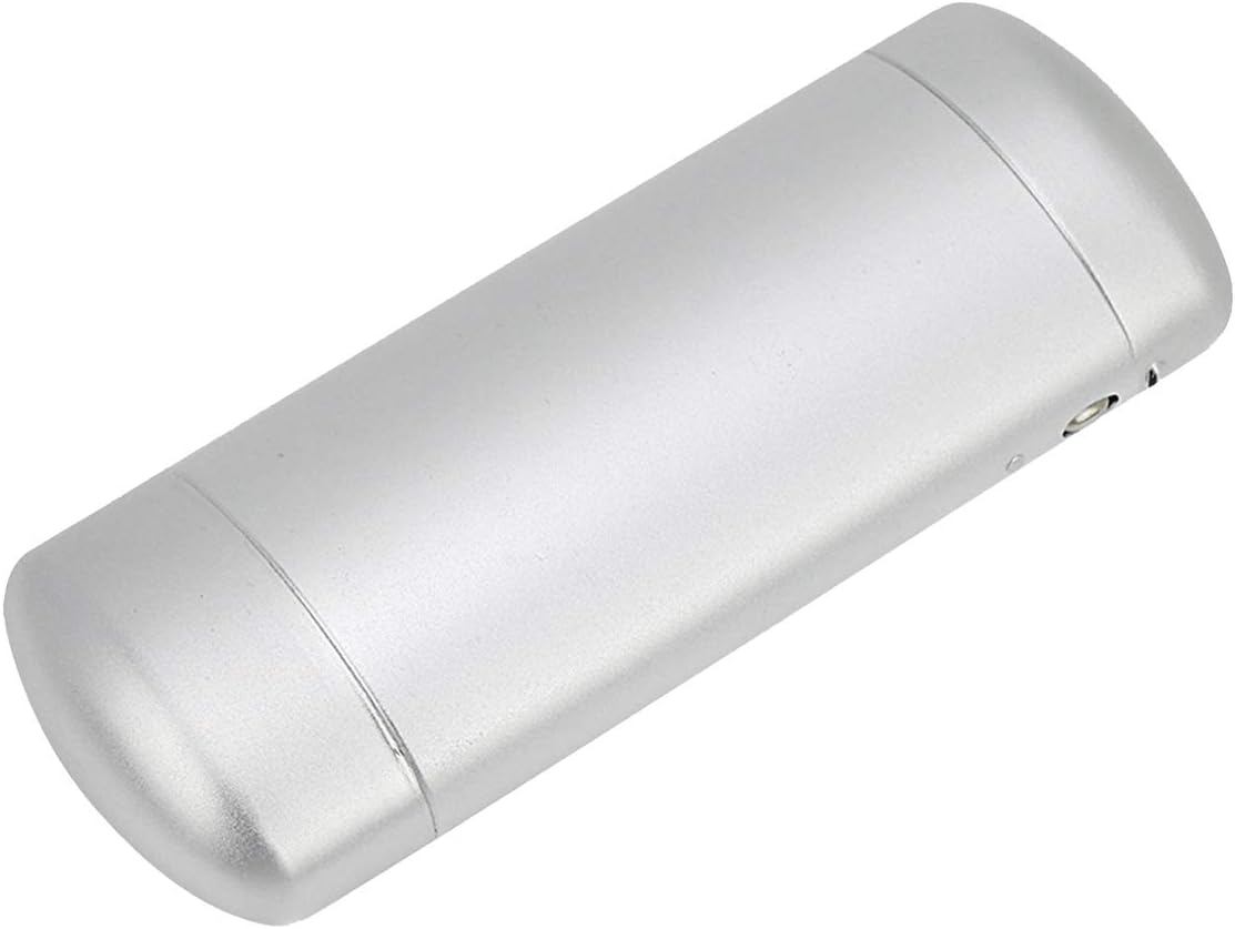 EZESO Glasses Case Spectacle Case Box Aluminum Lattice Nearsighted Eyeglass Case for Small Frame (2 pcs Lattice Silver)