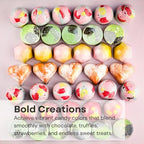Chefmaster Pink Candy Color | True-Tone Shades | Oil-Based | Professional-Grade Dye | Chocolate, Strawberries, Cake Pops | Decorating | Easy-to-Use | Manufactured in the USA | 0.64 oz