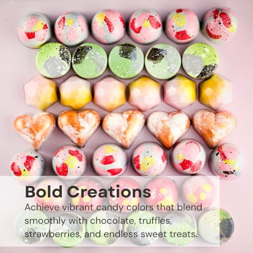 Chefmaster Violet Candy Color | True-Tone Shades | Oil-Based | Professional-Grade Dye | Chocolate, Strawberries, Cake Pops | Decorating | Easy-to-Use | Manufactured in the USA | 0.64 oz