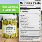Jersey Pickles - Garlic Dill Spears Fresh (Half Gallon) - Fresh, Keto-Friendly, and Perfect for Snacks, Sandwiches, or Salads – The perfect Pickle Jars Cornichon for Families or Gatherings