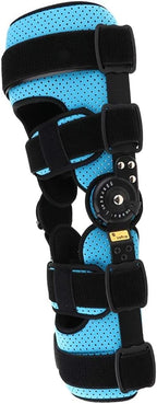 Hinged Knee Orthosis Patella Brace Stabilizer Pad Leg Support Belt Band Wrap ion of The Knee Joint Ffrom Degeneration (M Right Leg) (m Right Leg)-m Right Leg