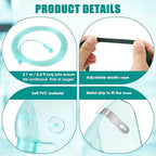 Geiserailie 2PCS XL Oxygen Mask with 6.6 Ft Tubing and Adjustable Elastic Strap, Adult Oxygen Mask with Tubing, Breathing Masks for Face Adult