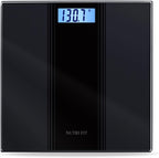 NUTRI FIT Scale for Body Weight Digital Bathroom Scale, Highly Accurate Electronic Weighing Machine for People, LCD Backlit Display, Large Size for Safe Home Use, 400 lbs