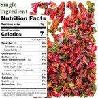 10oz Dehydrated Bell Peppers Flakes - Dehydrated Red & Green Chopped Bell Pepper, Dried Mixed Peppers for Cooking, Soup, Salad, Pasta, Stir-Fry, Omelet