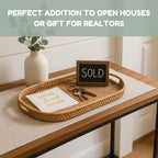 Housewarming Party Decorations Napkins, 50 Pack, Home Sweet Home Paper Napkin in White and Gold Foil, New Home Gift Ideas, Open House Real Estate Agent Gifts to Clients