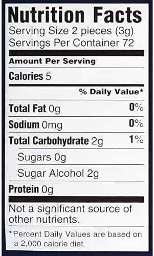 Dentyne Ice Sugar Free Gum - Peppermint 16-Piece Pack (9 Packs)