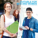 URAQT Blue Light Glasses for Women Men, Blue Light Blocking Glasses Computer Gaming Eyeglasses Clear Lens Reading Glasses