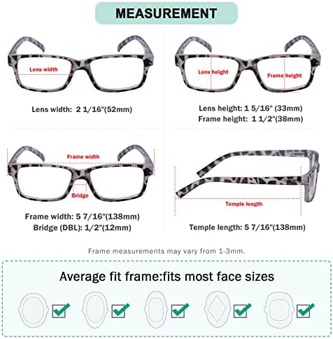 Eyekepper (Must Buy Both Eye) Gray Tortoise-Left Eye +2.25 Reading Glasses with Different Strength for Each Eye