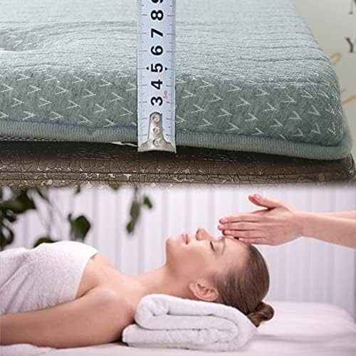 Memory Foam Lash Bed Topper with Face Breathing Hole 2" Thickness Massage Table Mattress Topper with Elastic Bands Spa Beauty Bed Sheet Pad Only Bed Not Included,Grey,70x190cm
