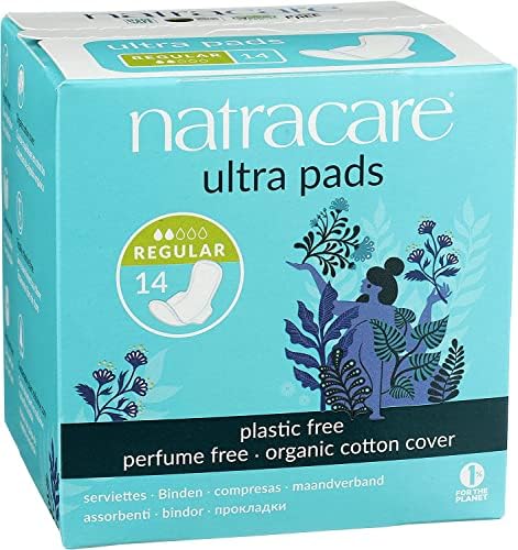 Natracare Pads Ultra With Wing Regular 14 Count (2 Pack)