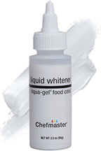 Chefmaster Liquid Whitener Liqua -Gel Food Coloring | Brighter Whites & Pastels | Professional-Grade Dye | Fade-Resistant