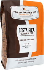 Fresh Roasted Coffee, Costa Rican Tarrazu, 2 lb (32 oz), Medium Roast, Kosher, Whole Bean