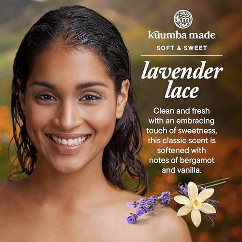 Kuumba Made Lavender Lace Fragrance Oil, Long-Lasting Scented Oil Perfume Roller, Vegan, Alcohol-Free, 0.15 Fl Oz