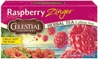 Celestial Seasonings Raspberry Zinger Tea, 20 ct