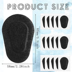 Panitay 40 Pcs Adhesive Eye Patches for Adults Medical Eye Patch for Disposable Breathable Amblyopia Lazy Latex Free Adhesive Bandages for Men(3.3 x 2.3 Inch,Black)