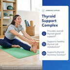 Pure Encapsulations Thyroid Support Complex - Supports Thyroid Health* - Antioxidant Infusion - with Ashwagandha & Iodine - Non-GMO & Vegetarian - 120 Capsules