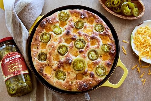 Mezzetta Pickled Jalapeno Peppers Jar Variety Pack - Includes: Hot & Tamed Jalapeño - Gluten Free, Kosher, Keto, Packed Fresh in California - Medium & High Heat - 16 Oz - Pack of 2