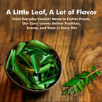 Hebhac Herbs Dried Curry Leaves 0.88 oz (25 g), Aromatic & Fresh – Perfect for Tea, Cooking, Curries & Spices – 100% Natural, Gluten Free, Vegan, Non-GMO, Hand Made