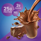 Pure Protein Powder, Whey, High Protein, Low Sugar, Gluten Free, Rich Chocolate, 1 lb