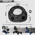 Waterproof Mobility Scooter Dashboard Cover - Heavy Duty Anti-UV Instrument Protection Shield, Transparent Panel Guard Against Rain, Sun & Dust, Fits Most 3 & 4 Wheel Scooters, 1 PC