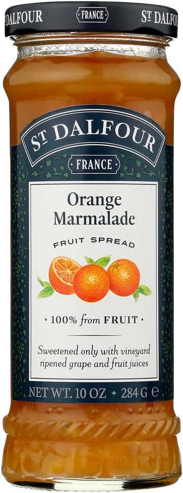 St Dalfour Orange Marmalade 100% Fruit Conserve 10 Oz (Pack of 6)