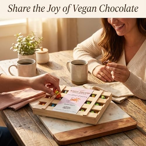 ANDY ANAND CHOCOLATIER European Flavored Dark Chocolate Bottles Vegan Dairy Free – Premium Cocktail-Inspired Chocolate Assortment, Elegant Gift Box for Special Occasions