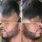 Beard Pen Filler for Men - Barber Styling Grooming Pencil - Waterproof Proof, Sweat Proof, Long Lasting Solution with Natural Finish - Cover Beard and Scalp Patches in Seconds - Dark Brown 1 Pack
