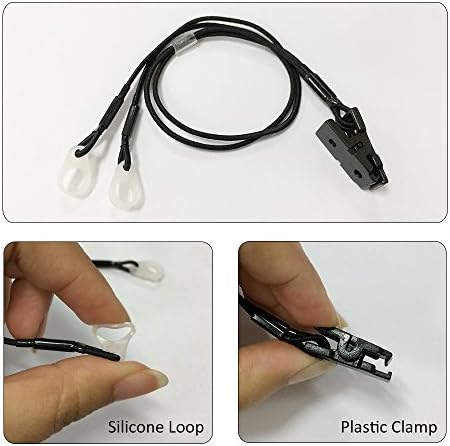 Hearing Aids Clip - New Designed Portable Hang Rope Anti-lost Rope Fixation Cord Protection Rope For Seniors (9mm)