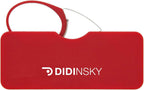 DIDINSKY Reading Glasses for men and women. Prescription glasses With Pocket Hard Case. Stylish frameless glasses for Optimal comfort. Fashion Magnifying glass for reading. Red +1.0 – ORSAY